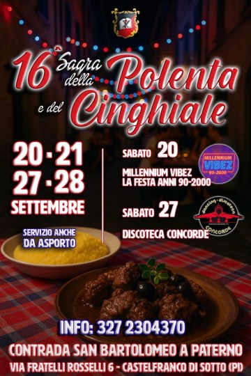 Sagra della Polenta e del Cinghiale